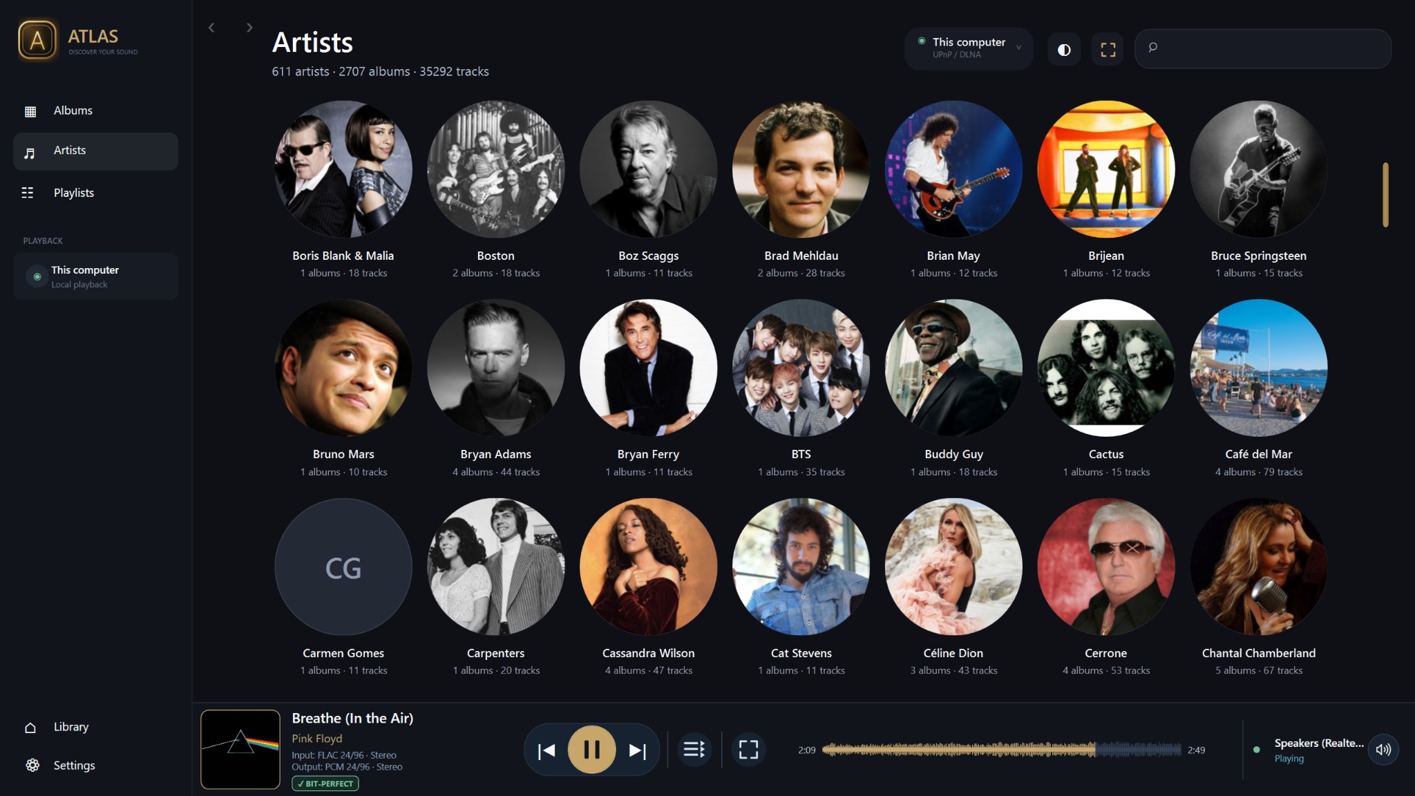 ATLAS Albums original screenshot